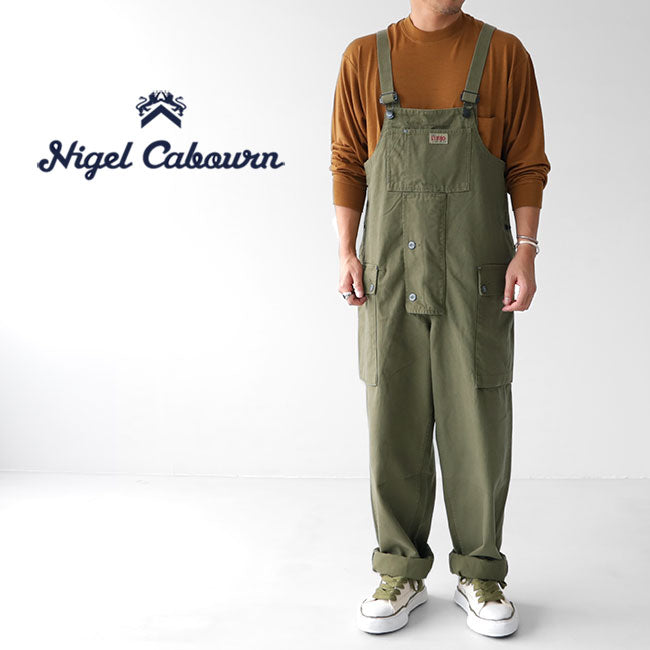 Nigel Cabourn ナイジェルケーボン ナバル ダンガリー オーバーオール 80391350510 サロペット (メンズ レディース)