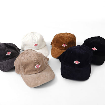DANTON ダントン コーデュロイ 6パネル キャップ JD-7144 LEV 帽子 (メンズ レディース)