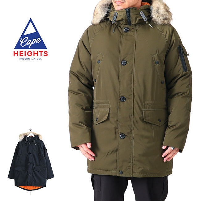 Cape Heights ケープハイツ DELTA デルタ ファー付き N-3B  ダウンコート ミリタリー (メンズ)
