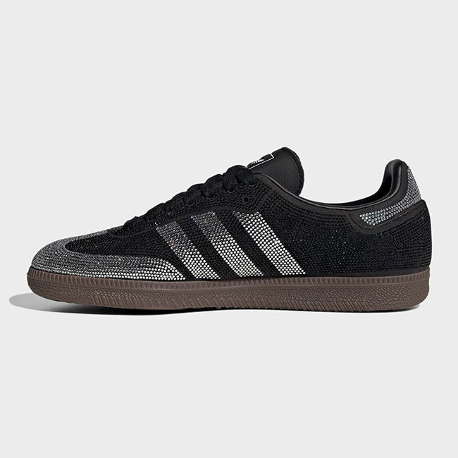 adidas originals アディダスオリジナルス SAMBA OG サンバ ラインストーン IH9052 黒 シルバー スニーカー シューズ レディース