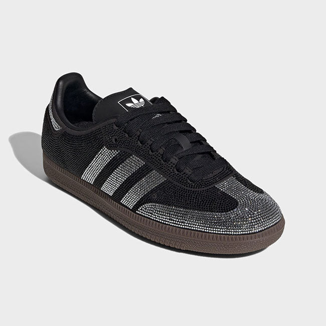 adidas originals アディダスオリジナルス SAMBA OG サンバ ラインストーン IH9052 黒 シルバー スニーカー シューズ レディース