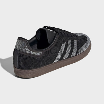 adidas originals アディダスオリジナルス SAMBA OG サンバ ラインストーン IH9052 黒 シルバー スニーカー シューズ レディース