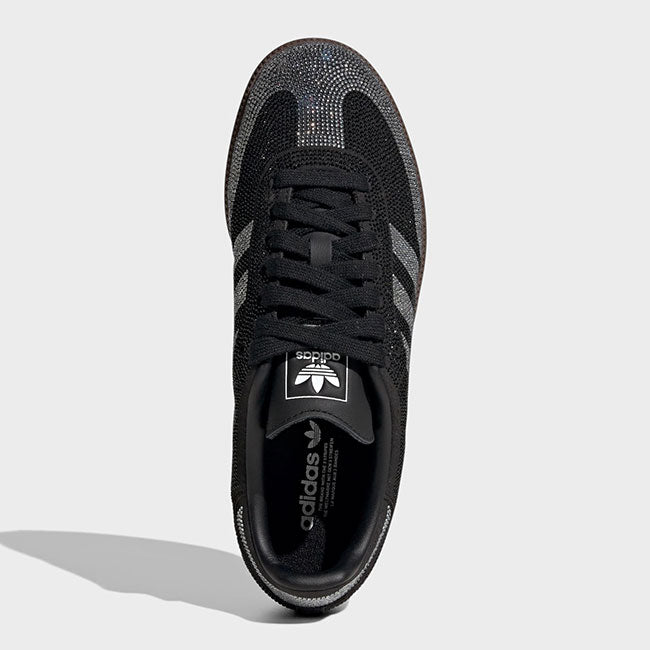 adidas originals アディダスオリジナルス SAMBA OG サンバ ラインストーン IH9052 黒 シルバー スニーカー シューズ レディース