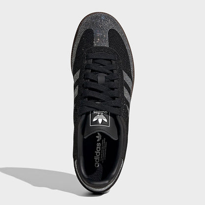 adidas originals アディダスオリジナルス SAMBA OG サンバ ラインストーン IH9052 黒 シルバー スニーカー シューズ レディース