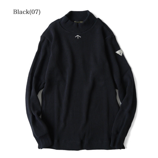 Nigel Cabourn ナイジェルケーボン ハイネック モックネック ワッフルトレーナー 80350020028 (メンズ)