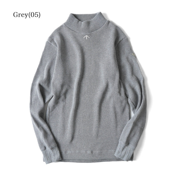 Nigel Cabourn ナイジェルケーボン ハイネック モックネック ワッフルトレーナー 80350020028 (メンズ)