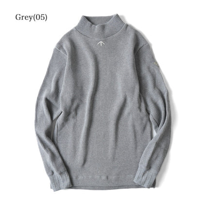 Nigel Cabourn ナイジェルケーボン ハイネック モックネック ワッフルトレーナー 80350020028 (メンズ)