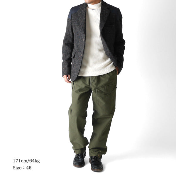 Nigel Cabourn ナイジェルケーボン ハイネック モックネック ワッフルトレーナー 80350020028 (メンズ)