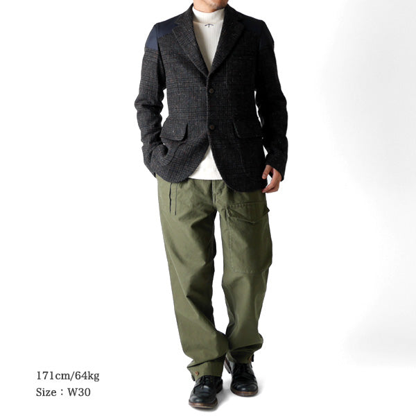 Nigel Cabourn ナイジェルケーボン ブリティッシュ カーゴパンツ ミリタリー 80350050010 80360050030 80400050030 オリーブ (メンズ)
