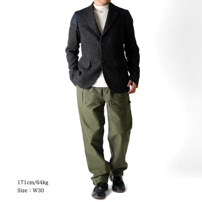 Nigel Cabourn ナイジェルケーボン ブリティッシュ カーゴパンツ ミリタリー 80350050010 80360050030 80400050030 オリーブ (メンズ)