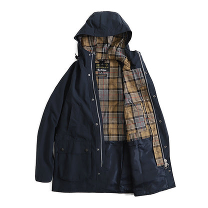 Barbour バブアー フーデッド ビデイル コート MCA0508 フード付き (メンズ)
