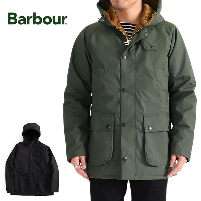 Barbour バブアー ファーライナー付き フーデッド ビデイル MCA0439 (メンズ)