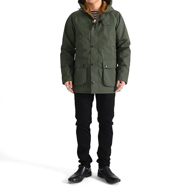 Barbour バブアー ファーライナー付き フーデッド ビデイル MCA0439 (メンズ)