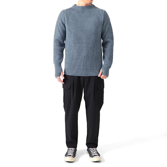 ANDERSEN-ANDERSEN アンデルセンアンデルセン NAVY CREWNECK 5GG インディゴ ネイビー クルーネック ニットセーター メンズ レディース