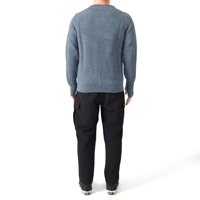 ANDERSEN-ANDERSEN アンデルセンアンデルセン NAVY CREWNECK 5GG インディゴ ネイビー クルーネック ニットセーター メンズ レディース
