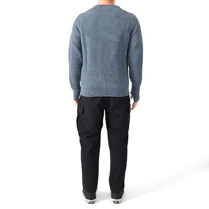 ANDERSEN-ANDERSEN アンデルセンアンデルセン NAVY CREWNECK 5GG インディゴ ネイビー クルーネック ニットセーター メンズ レディース