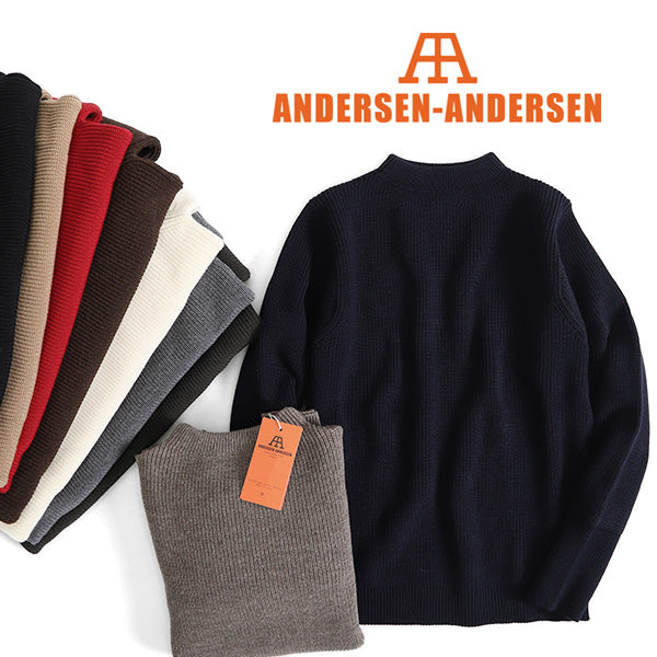 【NEW】 ANDERSEN-ANDERSEN アンデルセンアンデルセン SAILOR CREWNECK 7GG セーラー クルーネック ニットセーター メンズ レディース