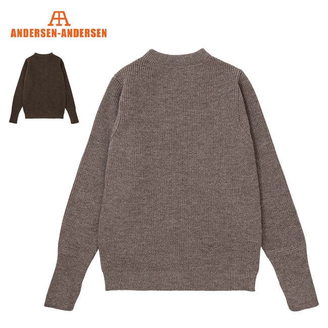 [予約商品] 【NEW】 ANDERSEN-ANDERSEN SAILOR CREWNECK 7GG ナチュラル