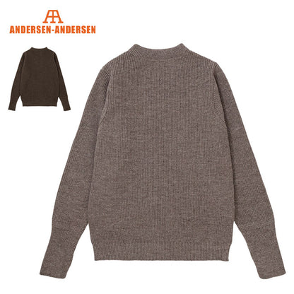 [予約商品] 【NEW】 ANDERSEN-ANDERSEN SAILOR CREWNECK 7GG ナチュラル