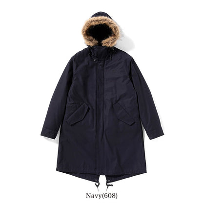 FRED PERRY フレッドペリー フィッシュテール ミリタリー モッズコート J4569 ファー付き モッズパーカー メンズ