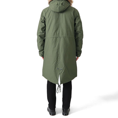 FRED PERRY フレッドペリー フィッシュテール ミリタリー モッズコート J4569 ファー付き モッズパーカー メンズ