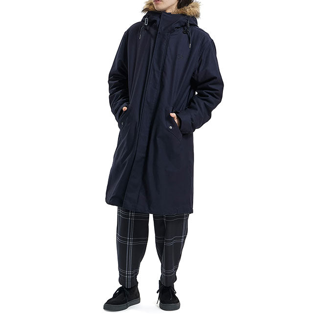 FRED PERRY フレッドペリー フィッシュテール ミリタリー モッズコート J4569 ファー付き モッズパーカー メンズ