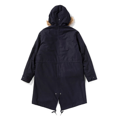 FRED PERRY フレッドペリー フィッシュテール ミリタリー モッズコート J4569 ファー付き モッズパーカー メンズ