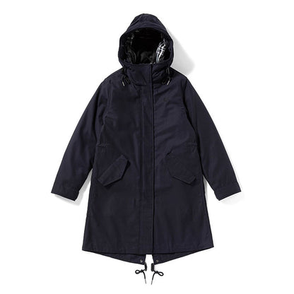 FRED PERRY フレッドペリー フィッシュテール ミリタリー モッズコート J4132 ファー付き モッズパーカー レディース