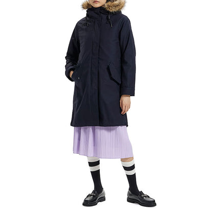 FRED PERRY フレッドペリー フィッシュテール ミリタリー モッズコート J4132 ファー付き モッズパーカー レディース