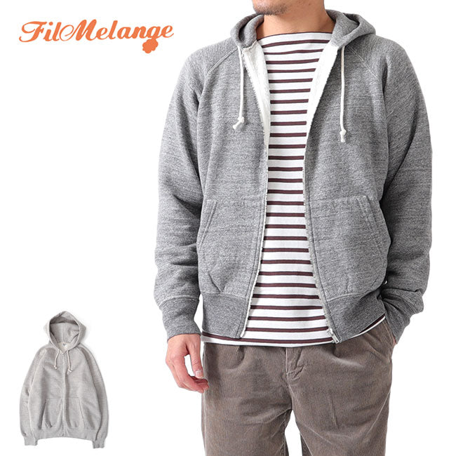 Filmelange フィルメランジェ JEFFERS ジェファーズ ジップパーカー 裏起毛 (メンズ レディース)