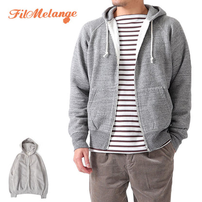 Filmelange フィルメランジェ JEFFERS ジェファーズ ジップパーカー 裏起毛 (メンズ レディース)