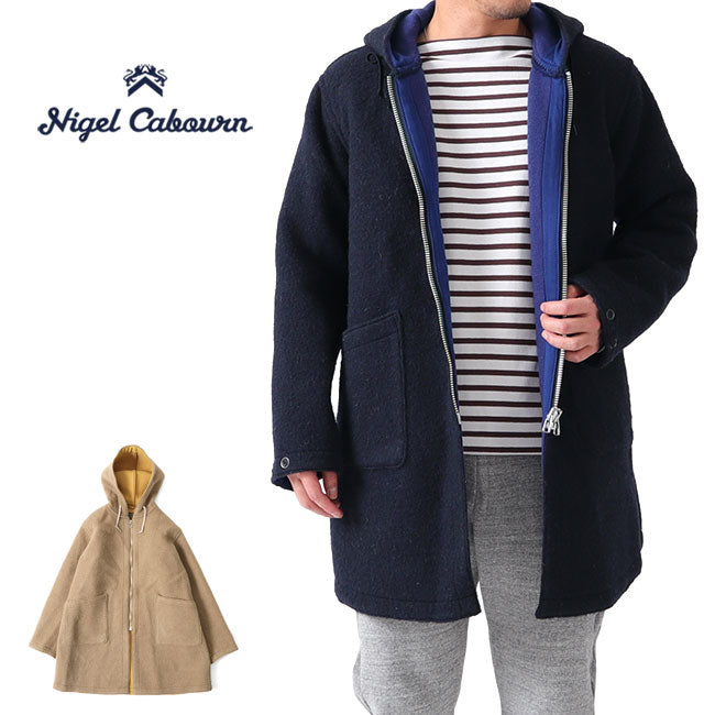 Nigel Cabourn ナイジェルケーボン リバーシブル ワームアップコート 8039nigelcabourn007 ウールコート (メンズ)