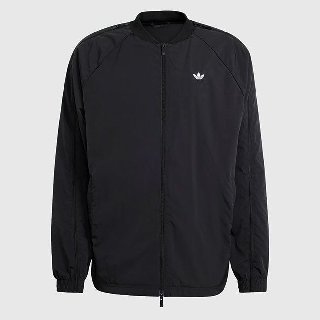 adidas originals アディダスオリジナルス ADILENIUM アディレニウム オーバーサイズ スーパースター トラックトップ JX1618 黒 ブラック ナイロンジャケット メンズ