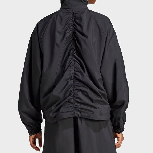 adidas originals アディダスオリジナルス ADILENIUM アディレニウム スタンドカラー ジップ トラックトップ JX9204 黒 ブラック ジャージ レディース