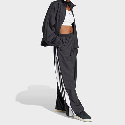 adidas originals アディダスオリジナルス ADILENIUM アディレニウム ジップ トラックパンツ JX9206 黒 ブラック ジャージ レディース
