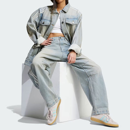 adidas originals アディダスオリジナルス ADILENIUM アディレニウム デニムシャツジャケット JX9209 インディゴ デニムジャケット Gジャン レディース