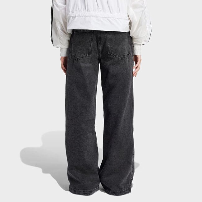 adidas originals アディダスオリジナルス ADILENIUM アディレニウム ジップ ウォッシュドデニムパンツ JX9211 インディゴ ジーパン ジーンズ レディース