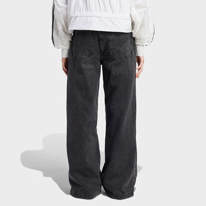 adidas originals アディダスオリジナルス ADILENIUM アディレニウム ジップ ウォッシュドデニムパンツ JX9211 インディゴ ジーパン ジーンズ レディース