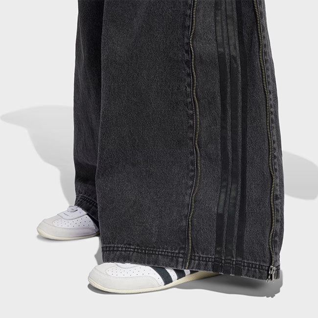 adidas originals アディダスオリジナルス ADILENIUM アディレニウム ジップ ウォッシュドデニムパンツ JX9211 インディゴ ジーパン ジーンズ レディース