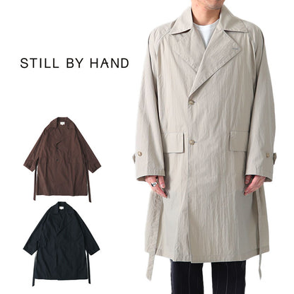 Still by Hand スティルバイハンド ベルテッドコート CO01201 ハーフコート (メンズ)