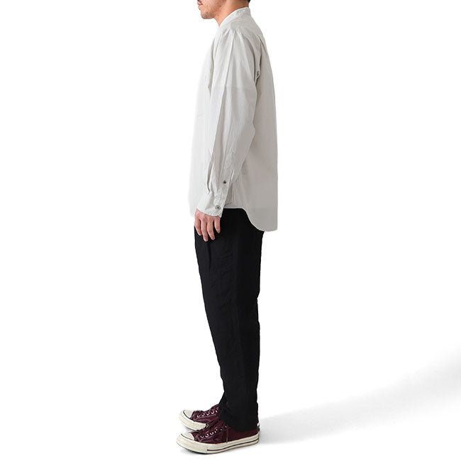 Still by Hand スティルバイハンド バンドカラーシャツ SH04201 長袖シャツ ノーカラー (メンズ)