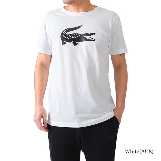 LACOSTE ラコステ ビッグロゴ ウルトラドライ Tシャツ TH3377L 半袖Tシャツ (メンズ)