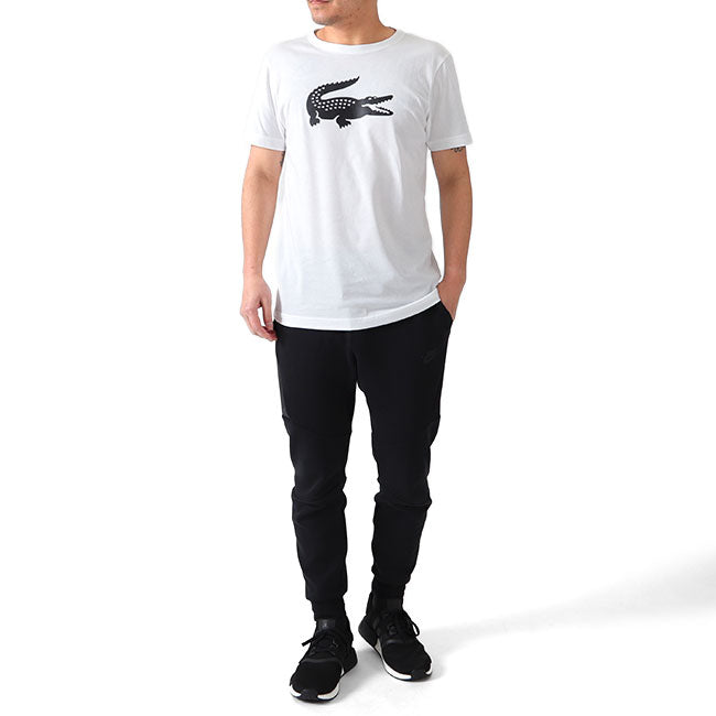 LACOSTE ラコステ ビッグロゴ ウルトラドライ Tシャツ TH3377L 半袖Tシャツ (メンズ)