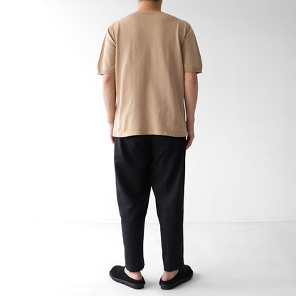 ANDERSEN-ANDERSEN アンデルセンアンデルセン RIGGER 12ゲージ ハイゲージ ニットTシャツ AA1911006 (メンズ レディース)