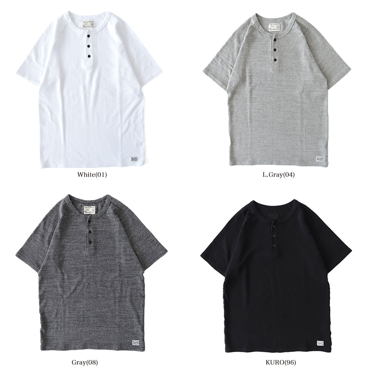 Kepani ケパニ ヘンリーネックTシャツ KP9940MS KP9940MS-GD (メンズ)
