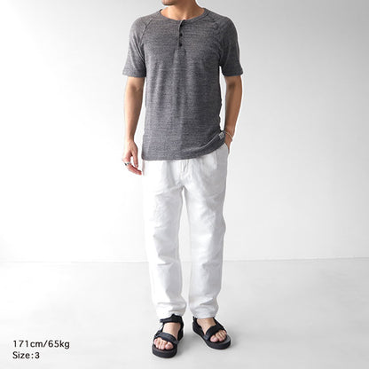 Kepani ケパニ ヘンリーネックTシャツ KP9940MS KP9940MS-GD (メンズ)