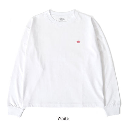 DANTON ダントン ワッペンロゴ ワイド ロンT DT-C0132 DT-C0133 長袖Tシャツ メンズ レディース