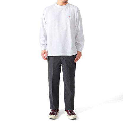 DANTON ダントン ワッペンロゴ ワイド ロンT DT-C0132 DT-C0133 長袖Tシャツ メンズ レディース