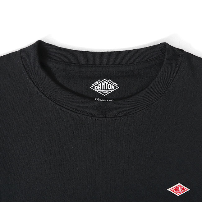 DANTON ダントン ワッペンロゴ ワイド ロンT DT-C0132 DT-C0133 長袖Tシャツ メンズ レディース