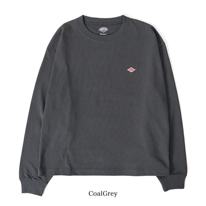 DANTON ダントン ワッペンロゴ ワイド ロンT DT-C0132 DT-C0133 長袖Tシャツ メンズ レディース